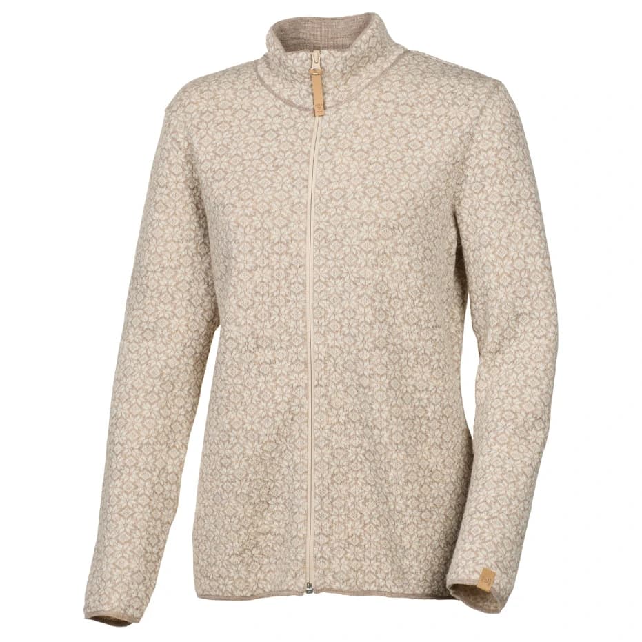 Вълнено яке Ivanhoe of Sweden Women's Fiona Full Zip Wool jacket - Sand