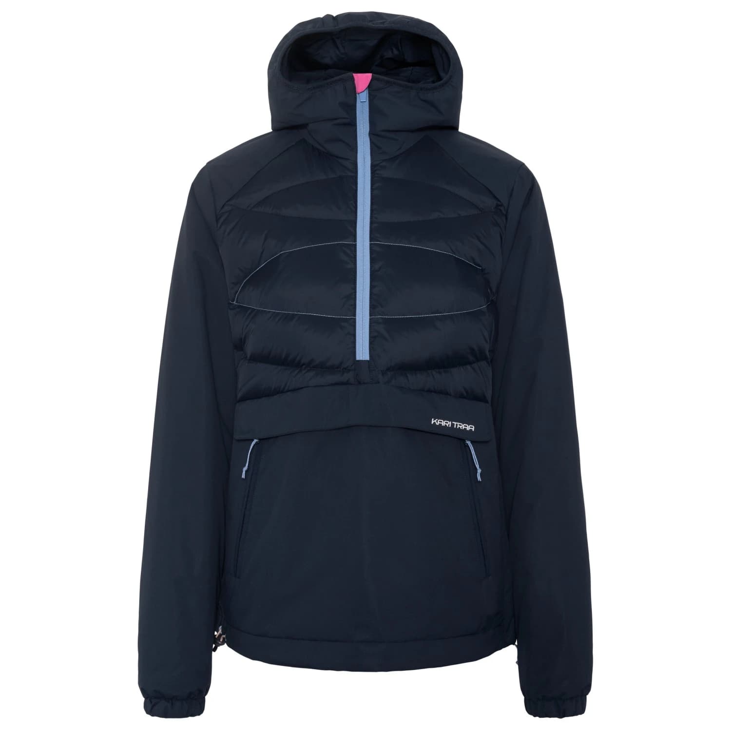 Дамско пухено яке Kari traa Women's Tirill Thermal Anorak Fleece jumper - Dark Navy Blue