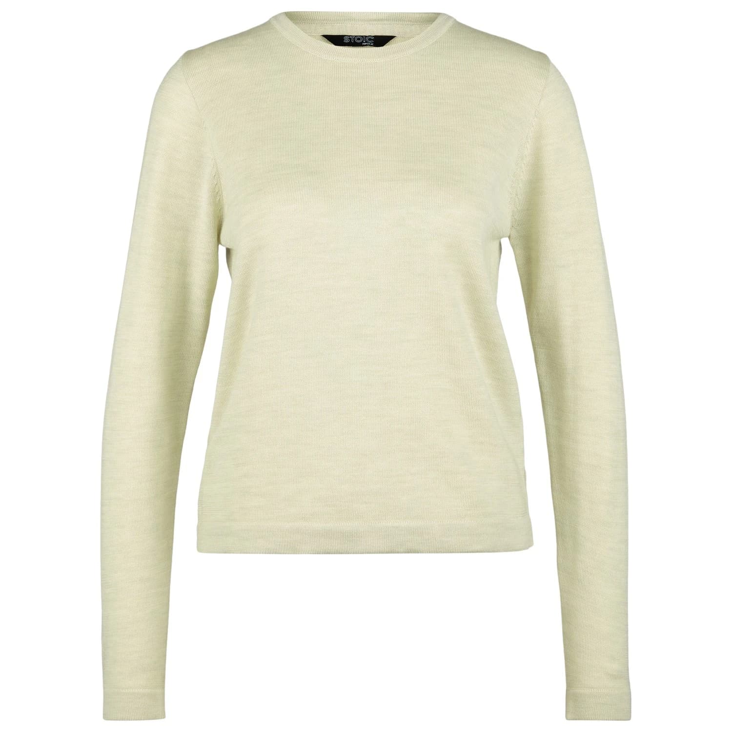 Дамски вълнен пуловер Stoic Women's MerinoKnit MMXX.Kniva II Sweater Merino jumper - Birch White Melange