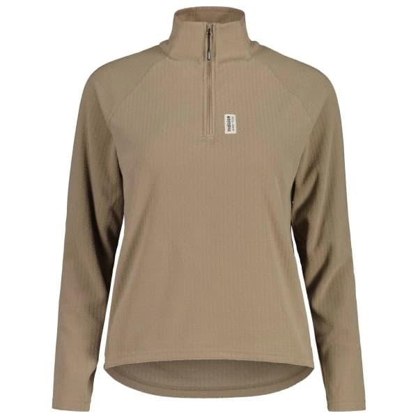 Дамски поларен пуловер Maloja Women's VangaM. Fleece jumper - Dark Gravel