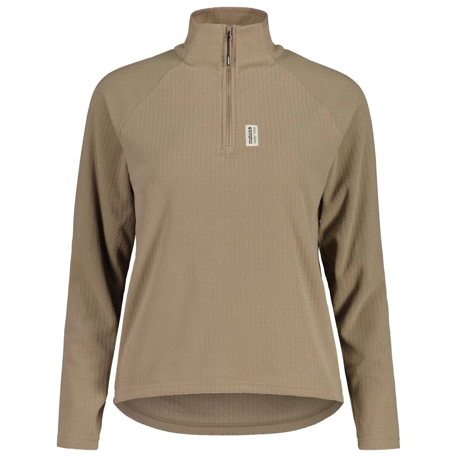 Дамски поларен пуловер Maloja Women's VangaM. Fleece jumper - Dark Gravel