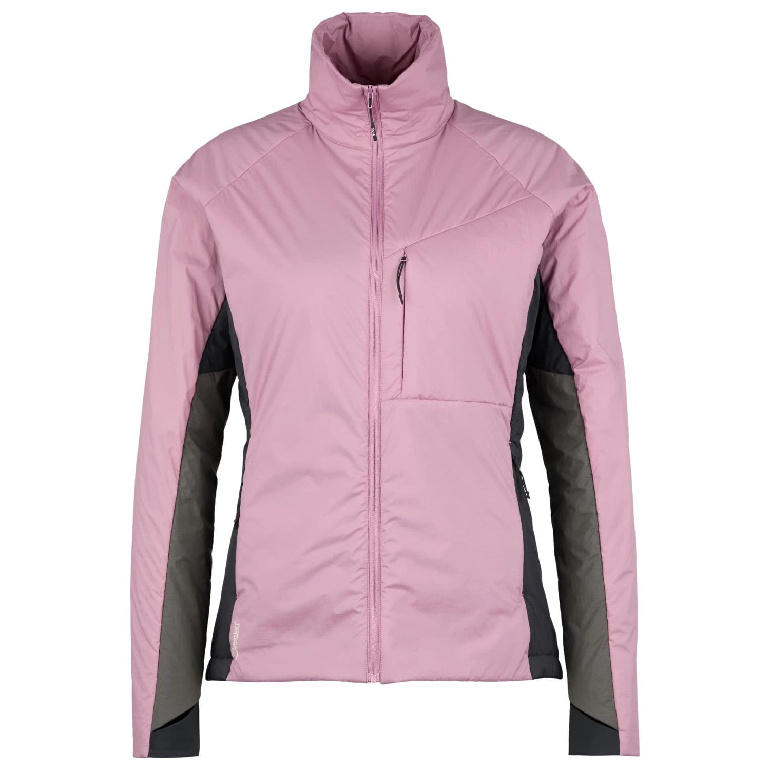 Дамско вълнено яке Stoic Women's MountainWool60 JokkmokkSt. Hybrid Jacket Insulation jacket - Dark Orchid / Multi
