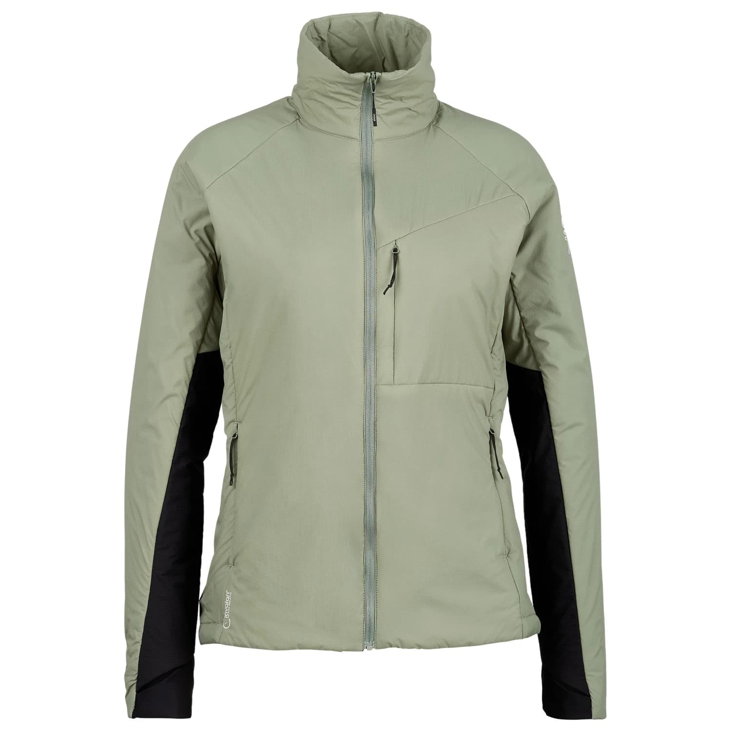 Дамско вълнено яке Stoic Women's MountainWool60 JokkmokkSt. Hybrid Jacket Insulation jacket - Agave Green / Black