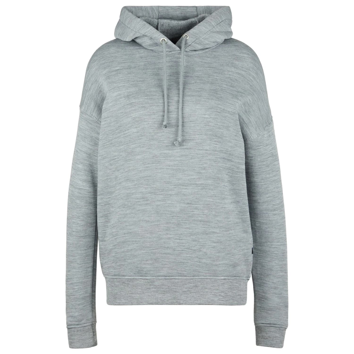Дамски вълнен пуловер Stoic Women's MerinoFlatFleece240 SolbergSt. Hoody Merino hoodie - Light Grey Melange