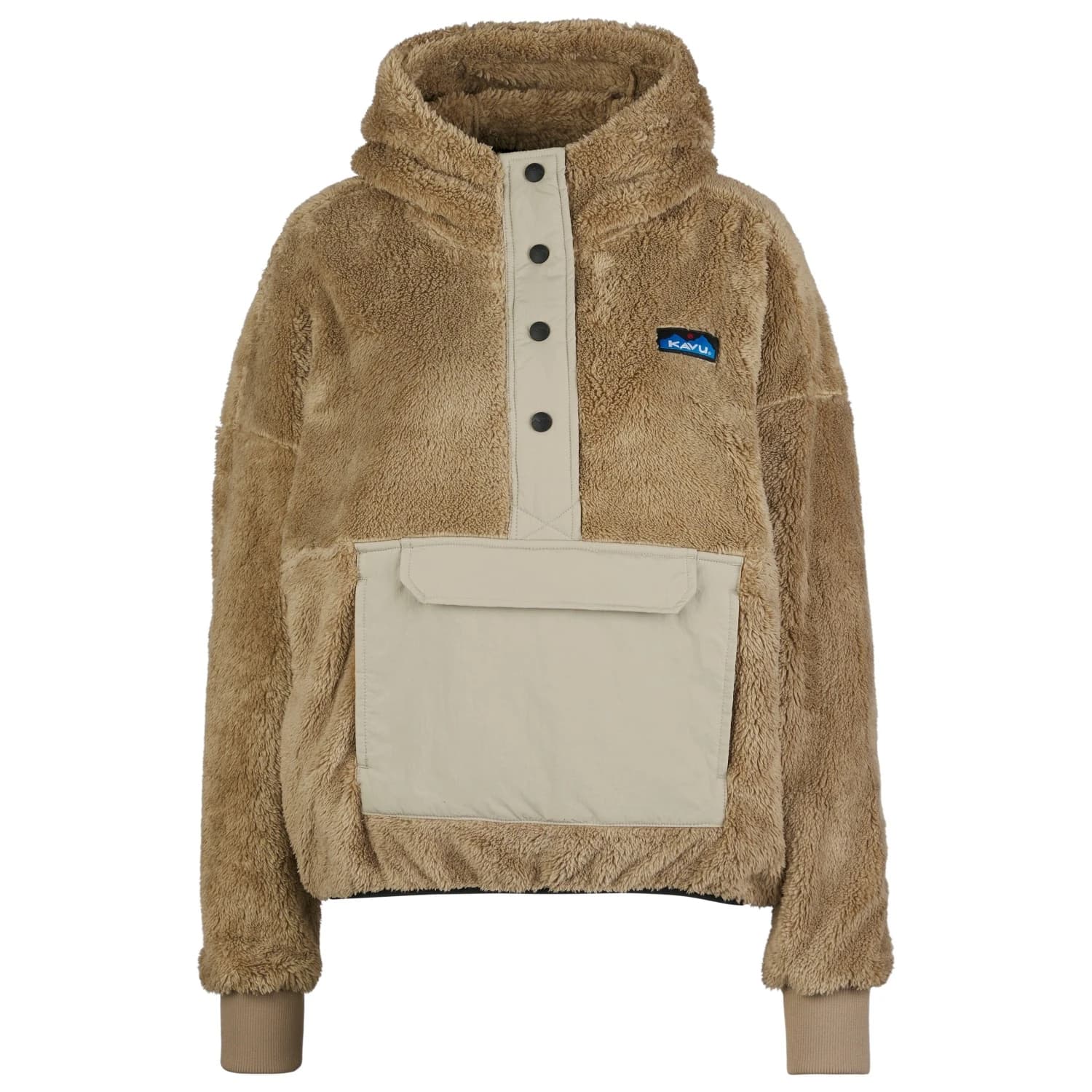 Дамски поларен пуловер Kavu Women's Moon Ridge Fleece jumper - Buff