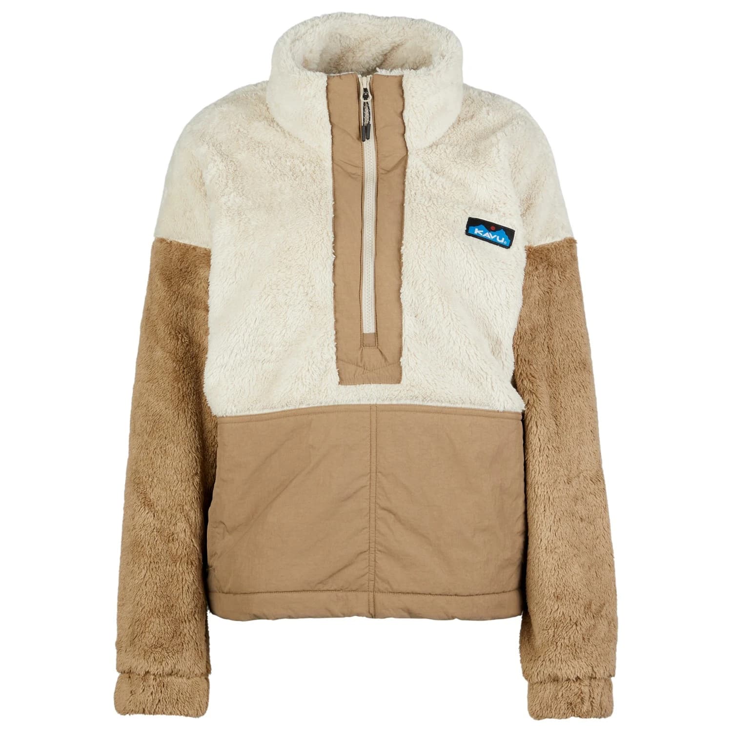 Дамски поларен пуловер Kavu Women's Rockhaven Fleece jumper - Birchwood