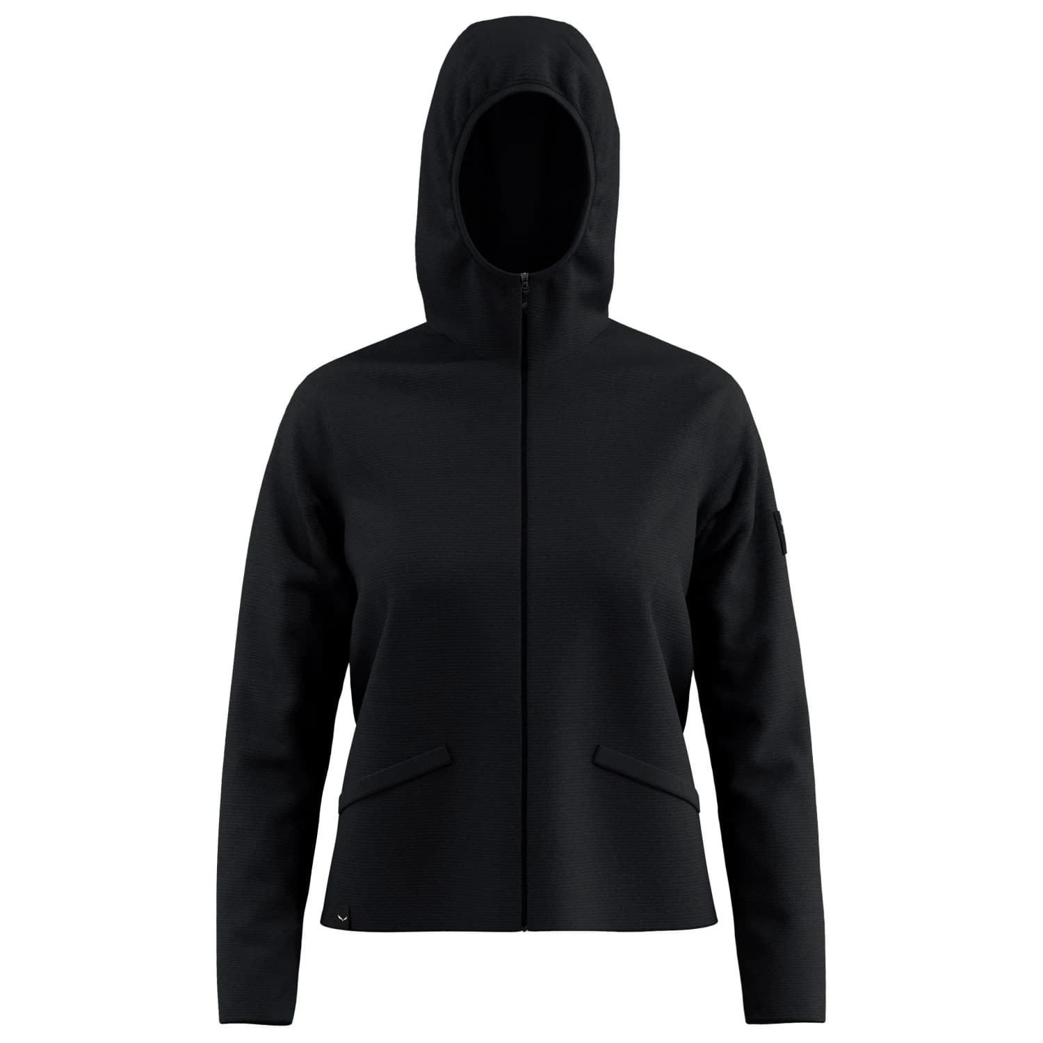 Дамско вълнено яке Salewa Women's Fanes Sarner Jacket Casual jacket - Black Out Melange