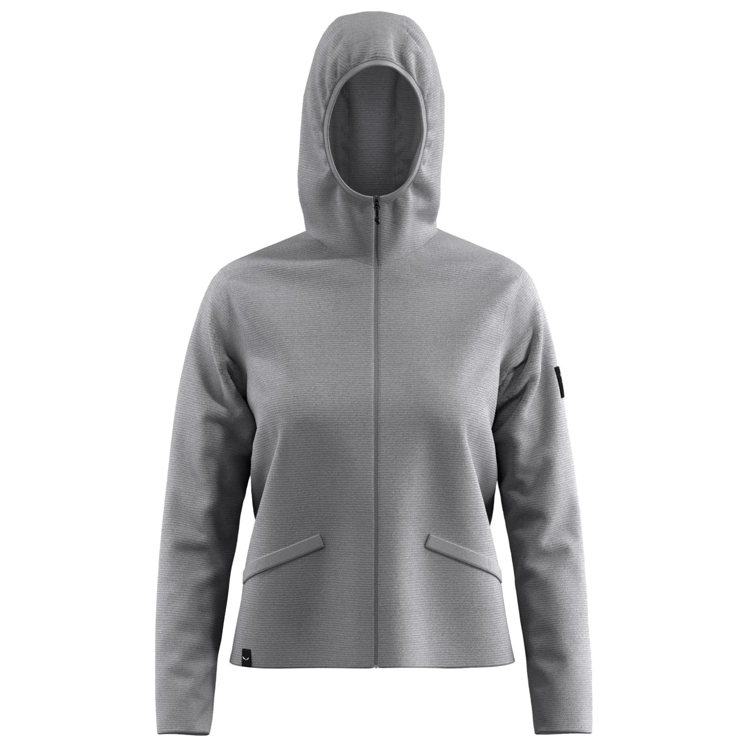 Дамско вълнено яке Salewa Women's Fanes Sarner Jacket Casual jacket - Silver Melange