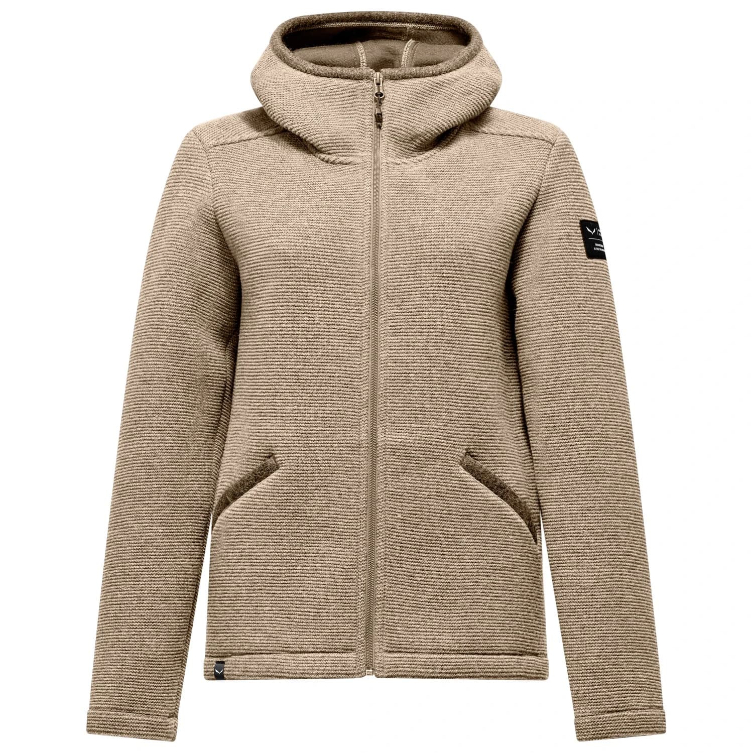 Дамско вълнено яке Salewa Women's Fanes Sarner Jacket Casual jacket - Desert Beige Melange