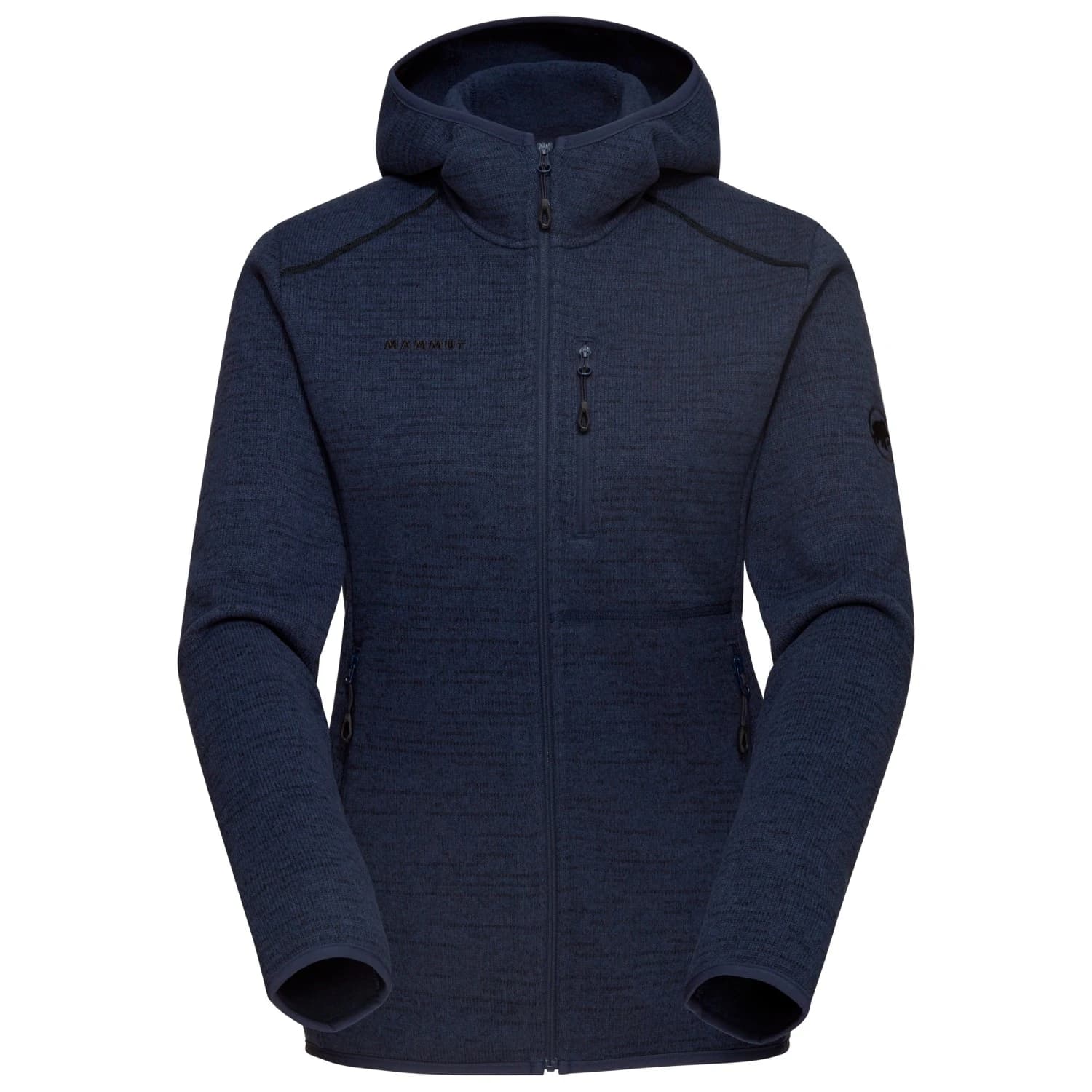 Дамско поларено яке Mammut Women's Arctic IV Midlayer Hooded Jacket Fleece jacket - Marine Melange