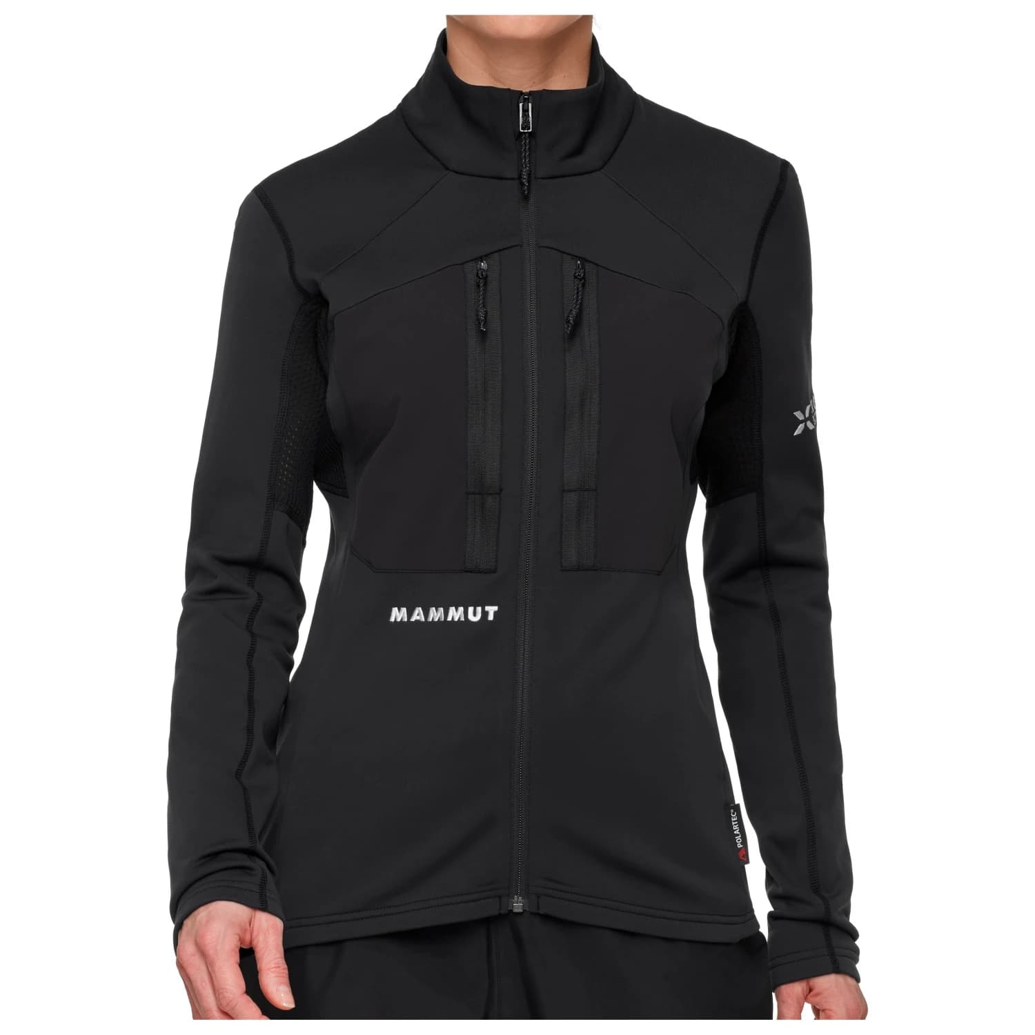 Дамско поларено яке Mammut Women's Eiger Nordwand Advanced Midlayer Jacket Fleece jacket - Black
