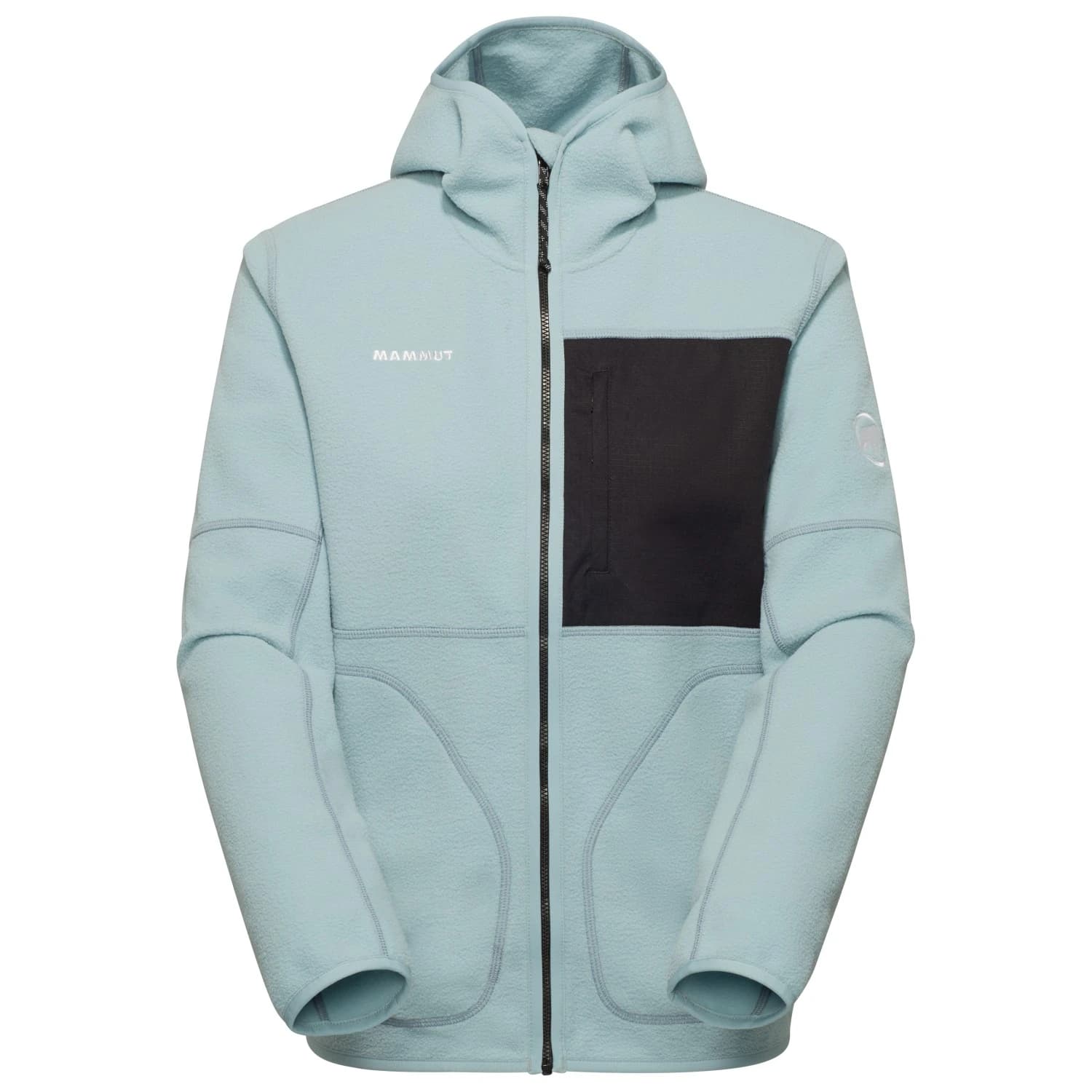 Дамско поларено яке Mammut Women's Tamaro Midlayer Hooded Jacket Fleece jacket - Nebla / Black