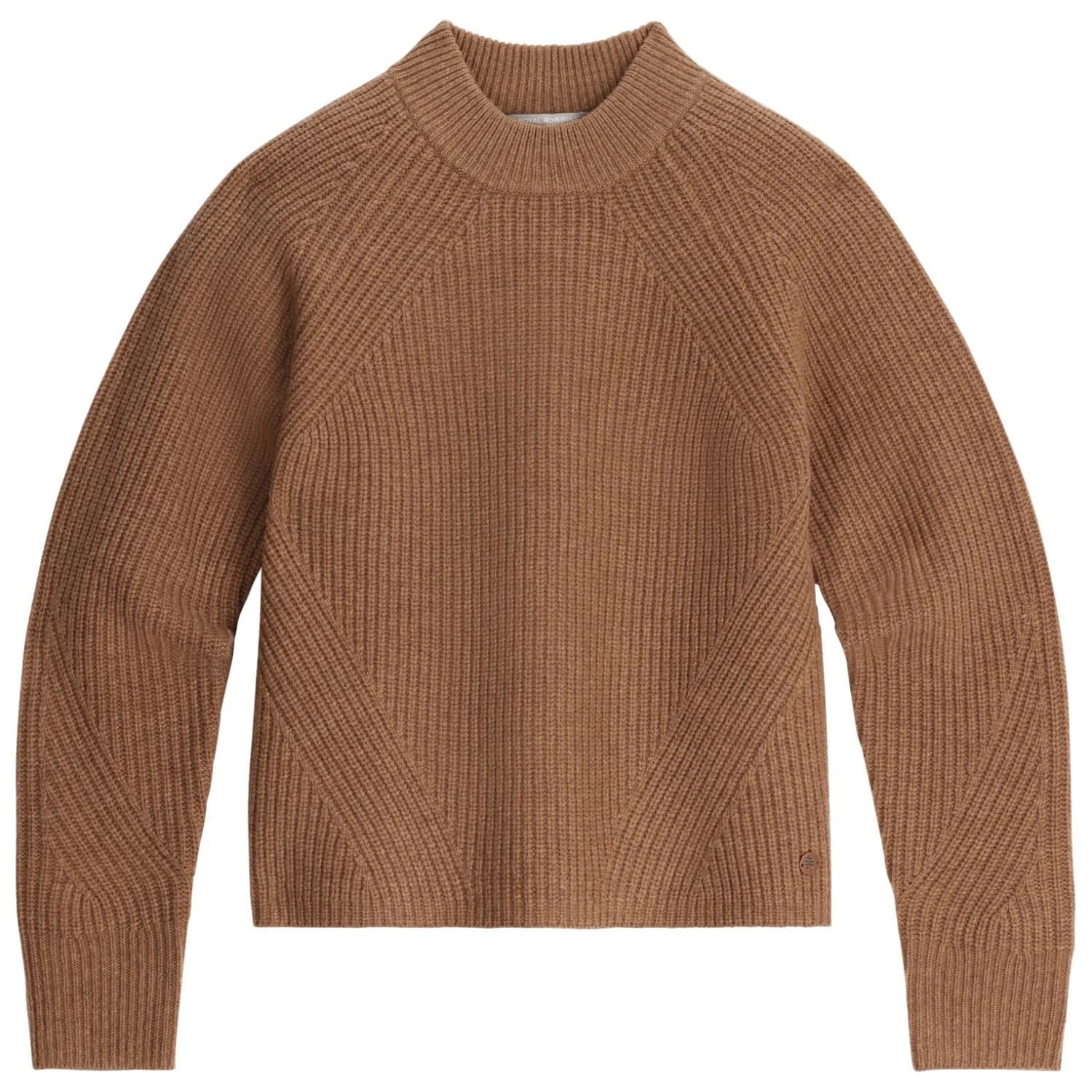 Дамски вълнен пуловер Royal robbins Women's Rockcraft Mock Neck Merino jumper - Tawny Htr