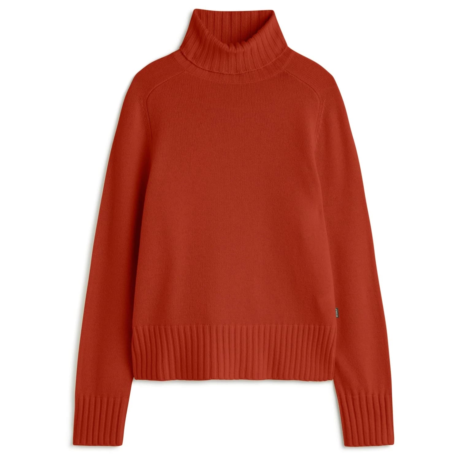 Вълнен пуловер Ecoalf Women's Caqui Knit Wool jumper - Dark Orange