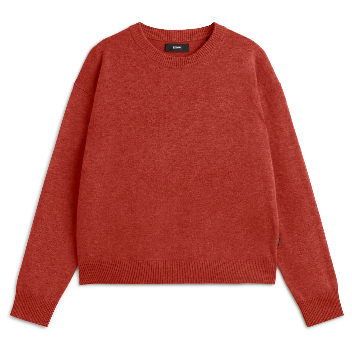 Вълнен пуловер Ecoalf Women's Cosmos Knit Wool jumper - Dark Orange