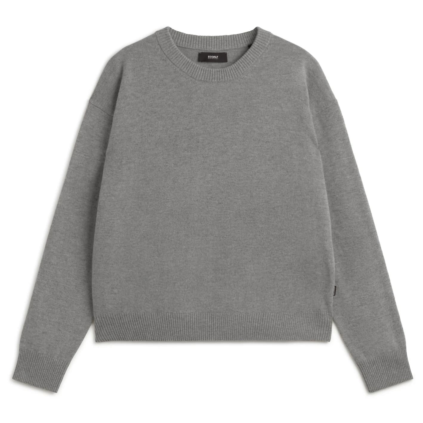 Вълнен пуловер Ecoalf Women's Cosmos Knit Wool jumper - Medium Grey Melange II
