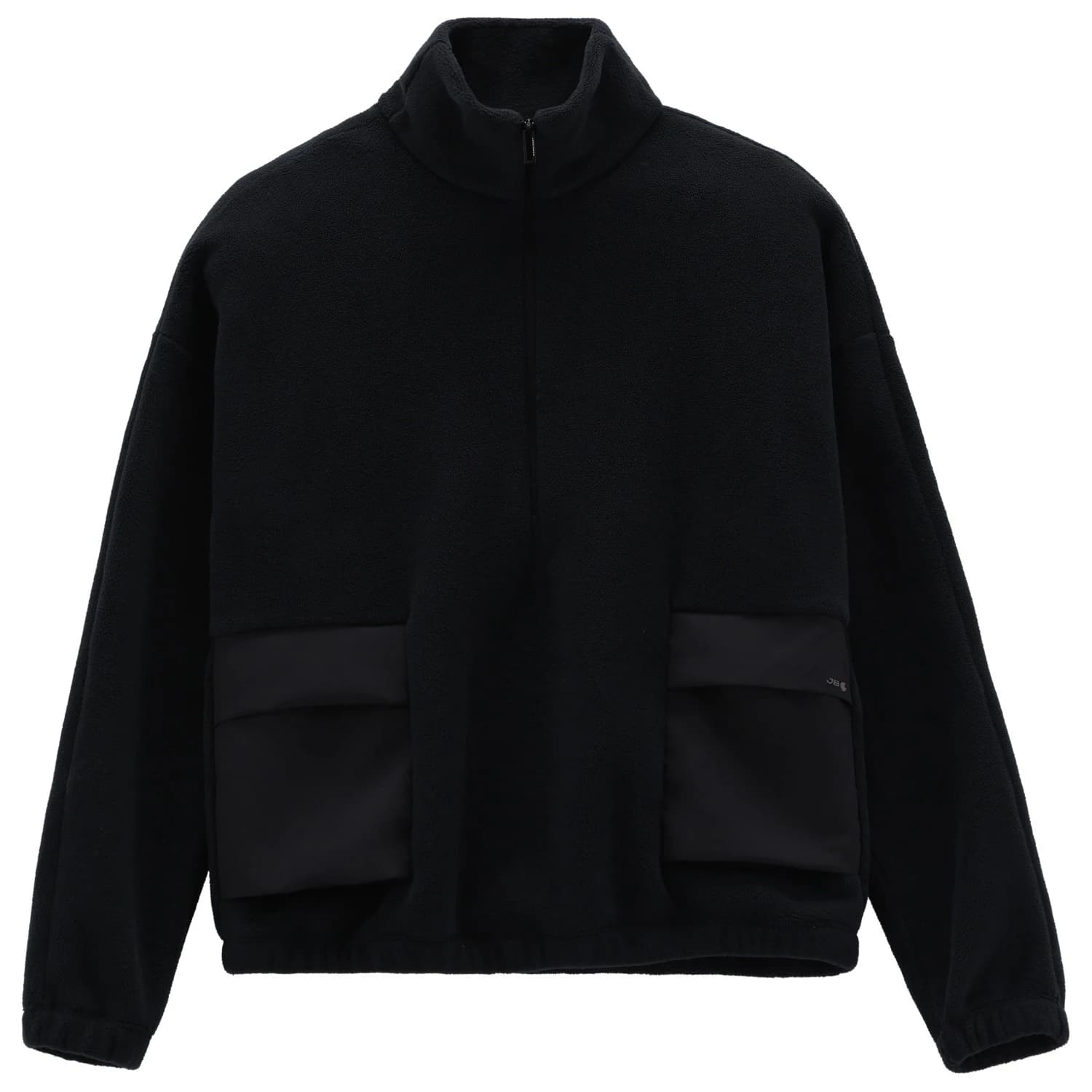 Дамски поларен пуловер Jeanne Baret Women's Rochefort Crew Neck Sweater Fleece jumper - Nero