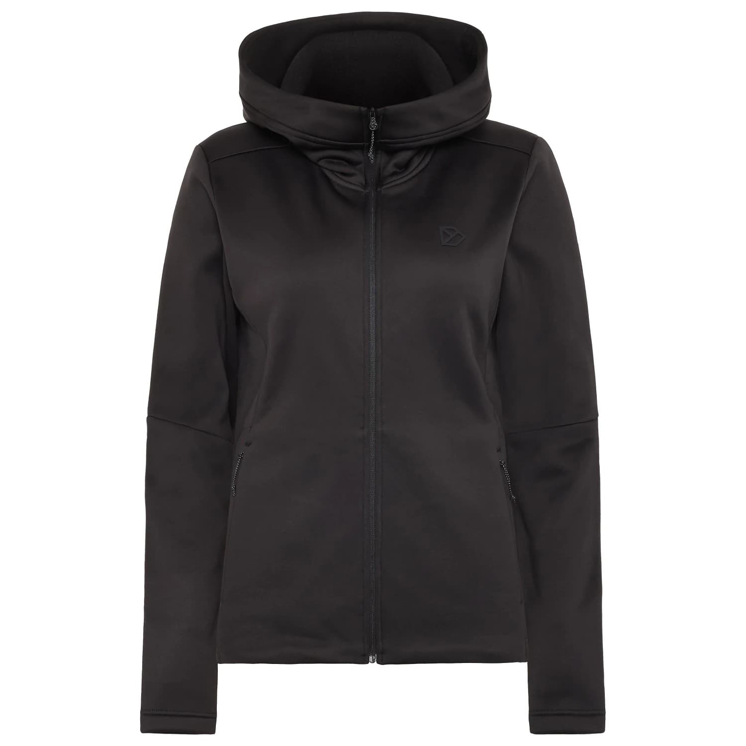 Дамско поларено яке Didriksons Women's Anneli Fullzip 3 Fleece jacket - Black