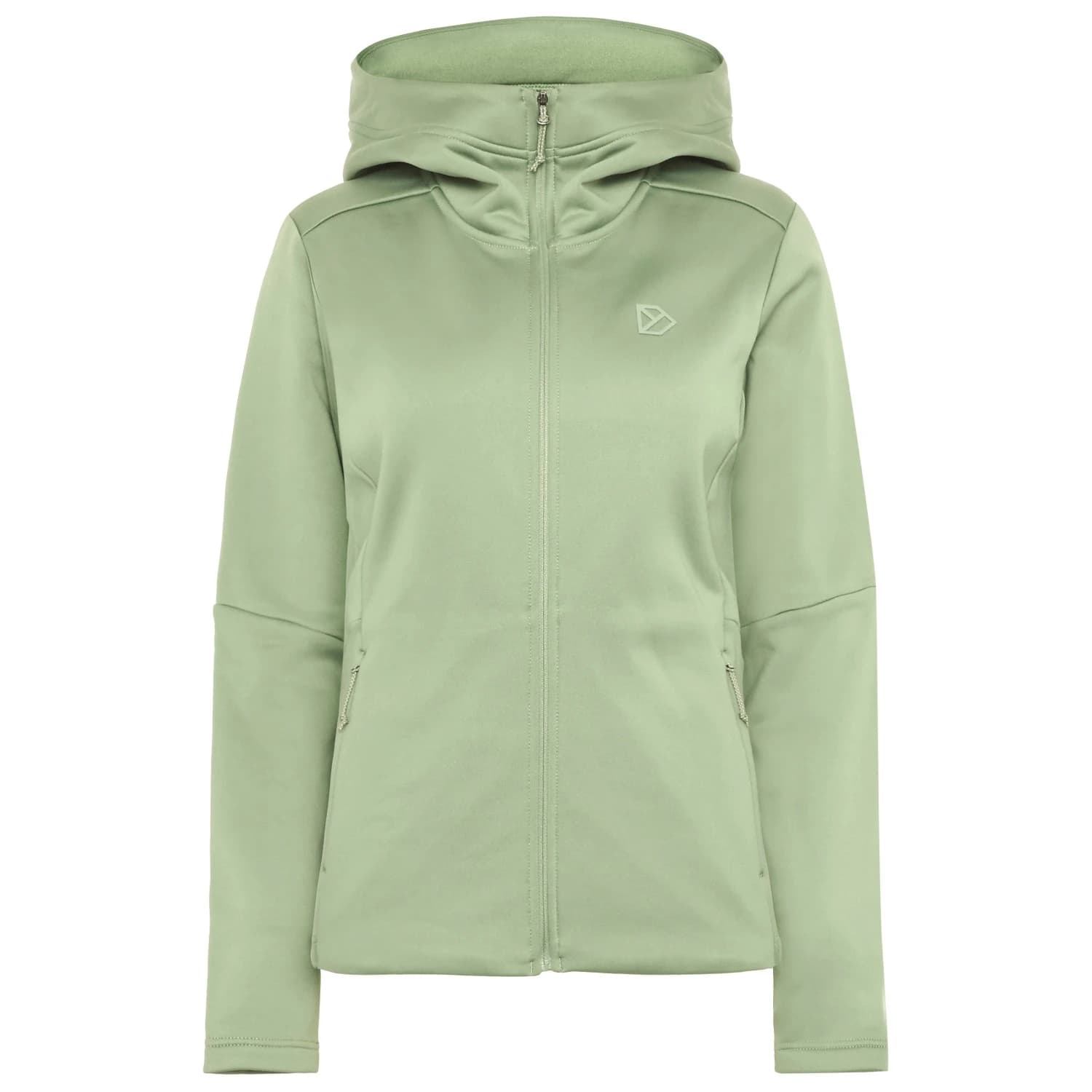 Дамско поларено яке Didriksons Women's Anneli Fullzip 3 Fleece jacket - Light Moss
