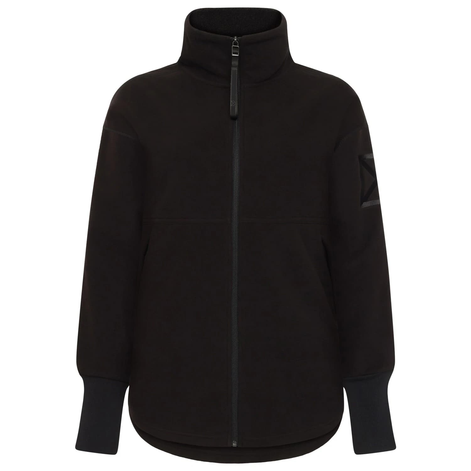 Дамско поларено яке Didriksons Women's Ronja Fullzip Fleece jacket - Black