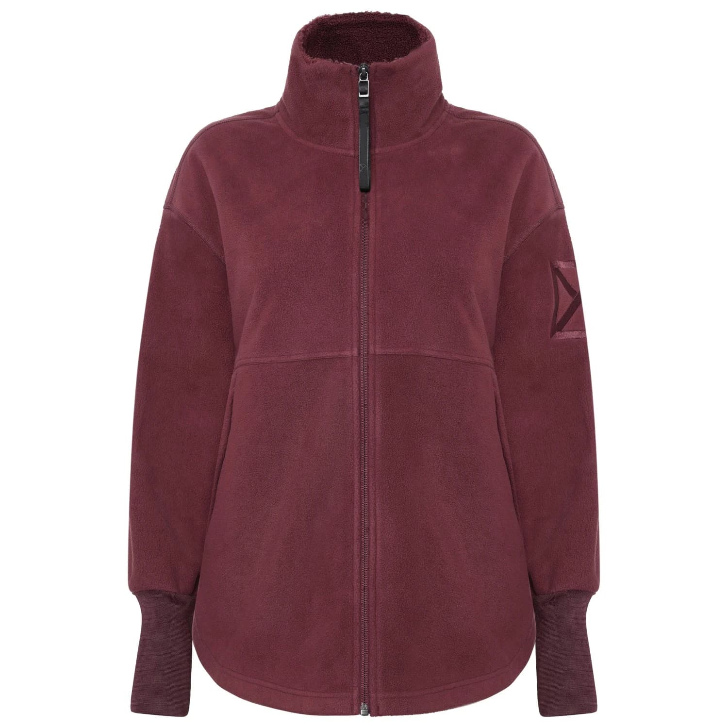 Дамско поларено яке Didriksons Women's Ronja Fullzip Fleece jacket - Old Rust