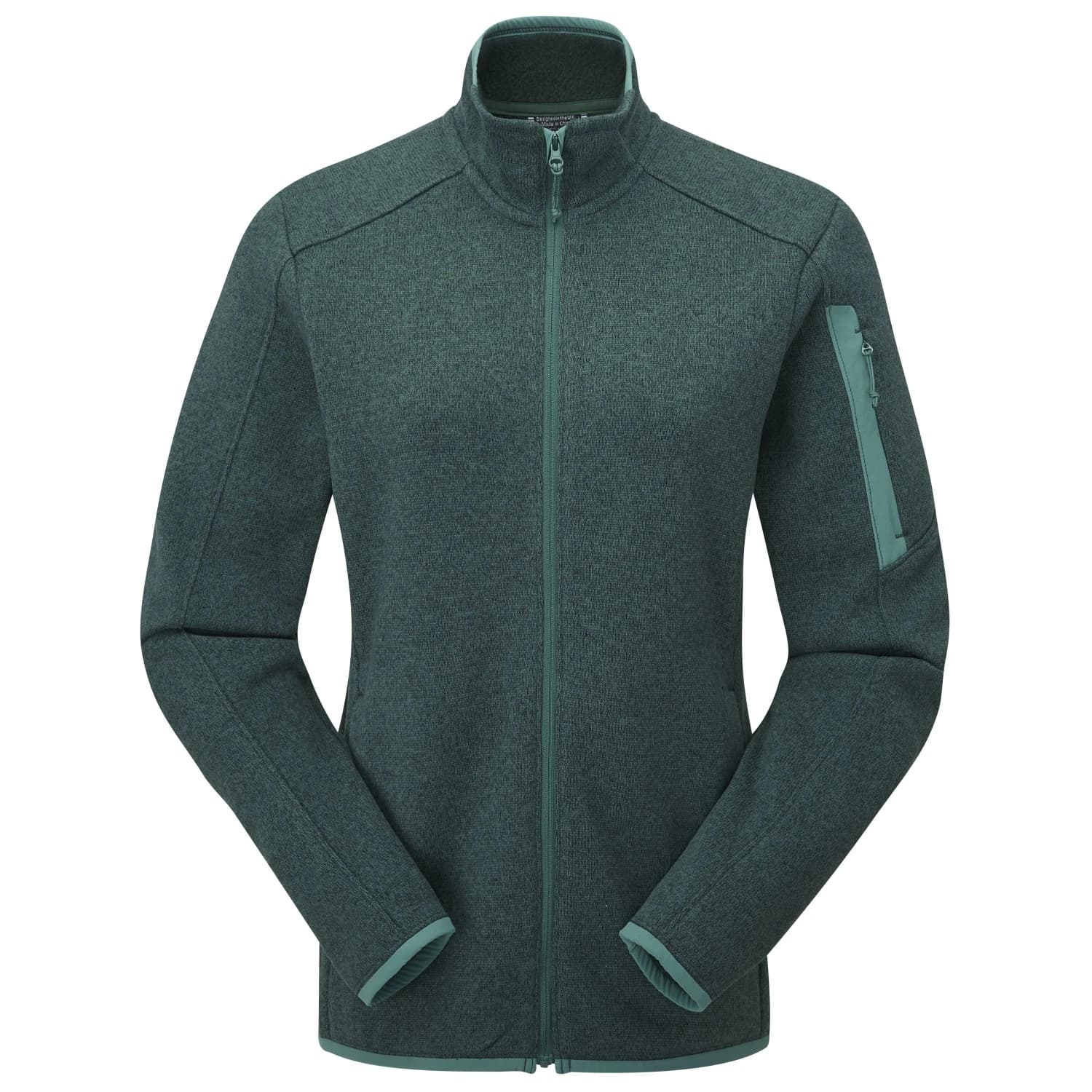 Дамско поларено яке Rab Women's Ryvoan Jacket II Fleece jacket - Green Slate