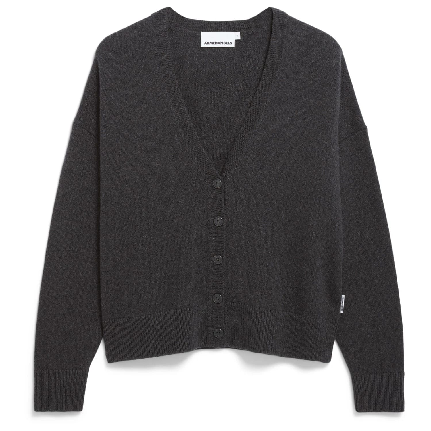 Дамско вълнено яке Armedangels Women's Kaaja Cardigan - Steel Melange