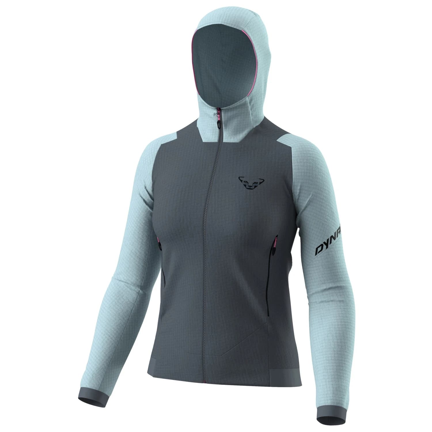 Дамско поларено яке Dynafit Women's Blacklight Thermal Hooded Jacket Fleece jacket - Cloud Blue