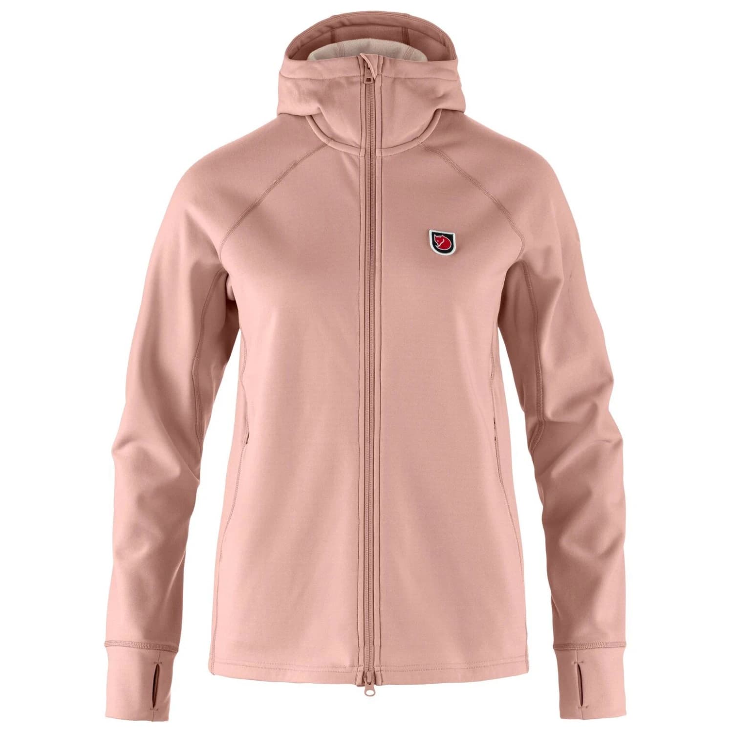 Дамско поларено яке Fjällräven Women's Expedition Fleece Hoodie Fleece jacket - Chalk Rose
