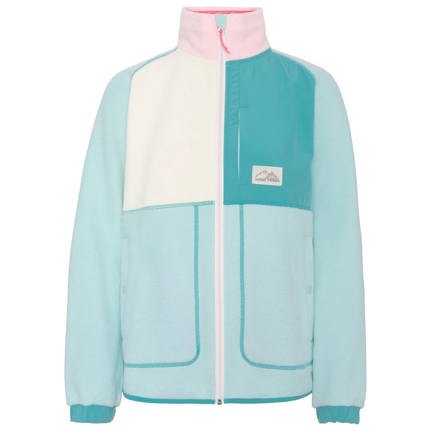 Дамско поларено яке Kari Traa Women's Emma Midlayer Fleece jacket - Aquatic