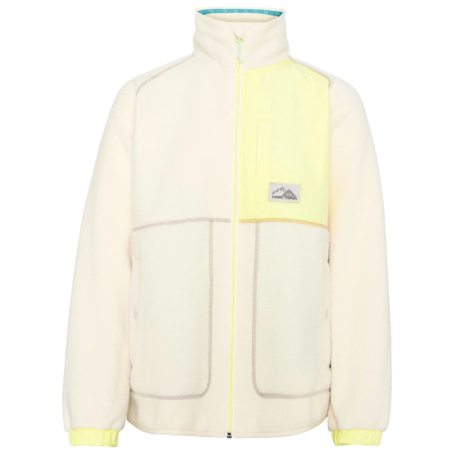 Дамско поларено яке Kari Traa Women's Emma Midlayer Fleece jacket - Off White