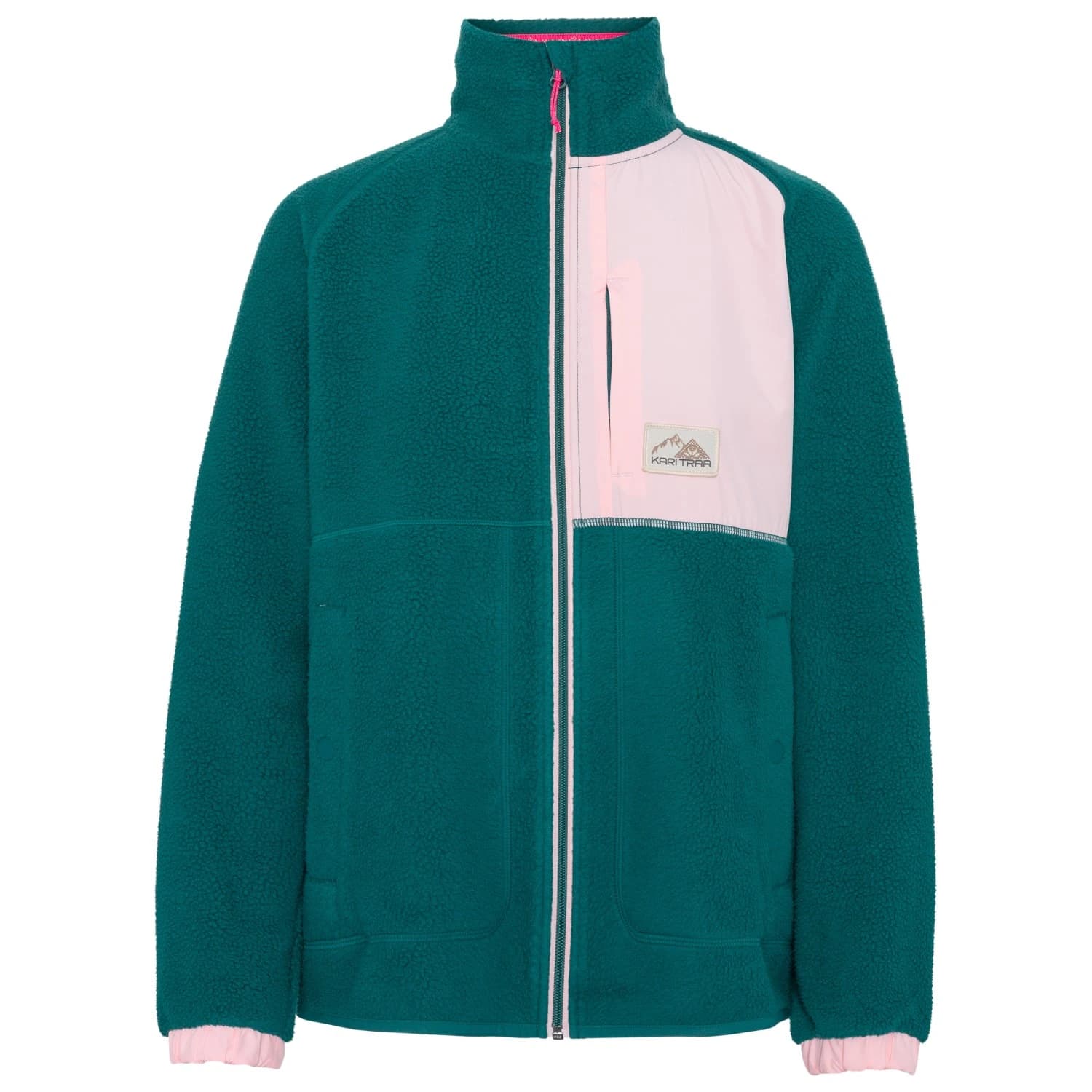 Дамско поларено яке Kari Traa Women's Emma Midlayer Fleece jacket - Peacock