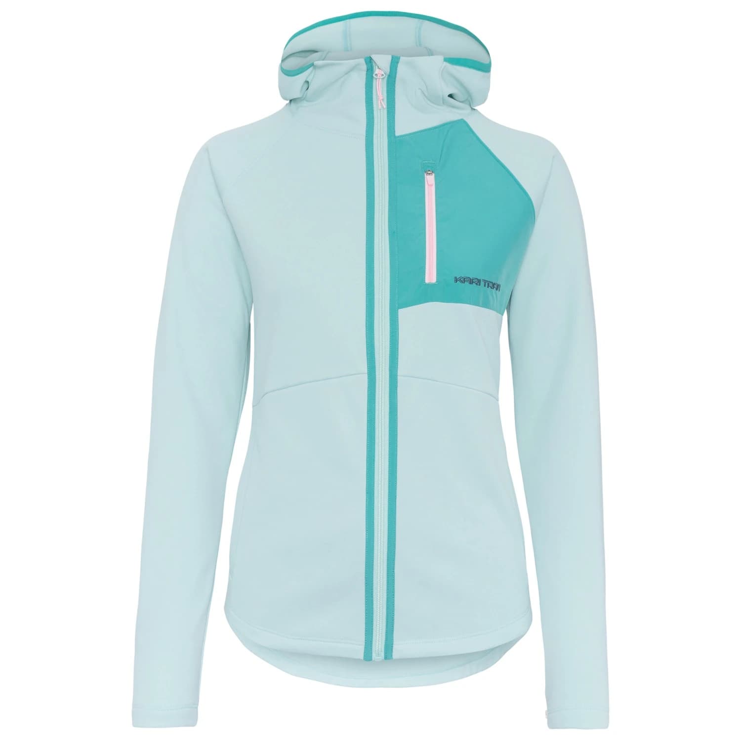 Дамско поларено яке Kari Traa Women's Nia Midlayer Fleece jacket - Aquatic