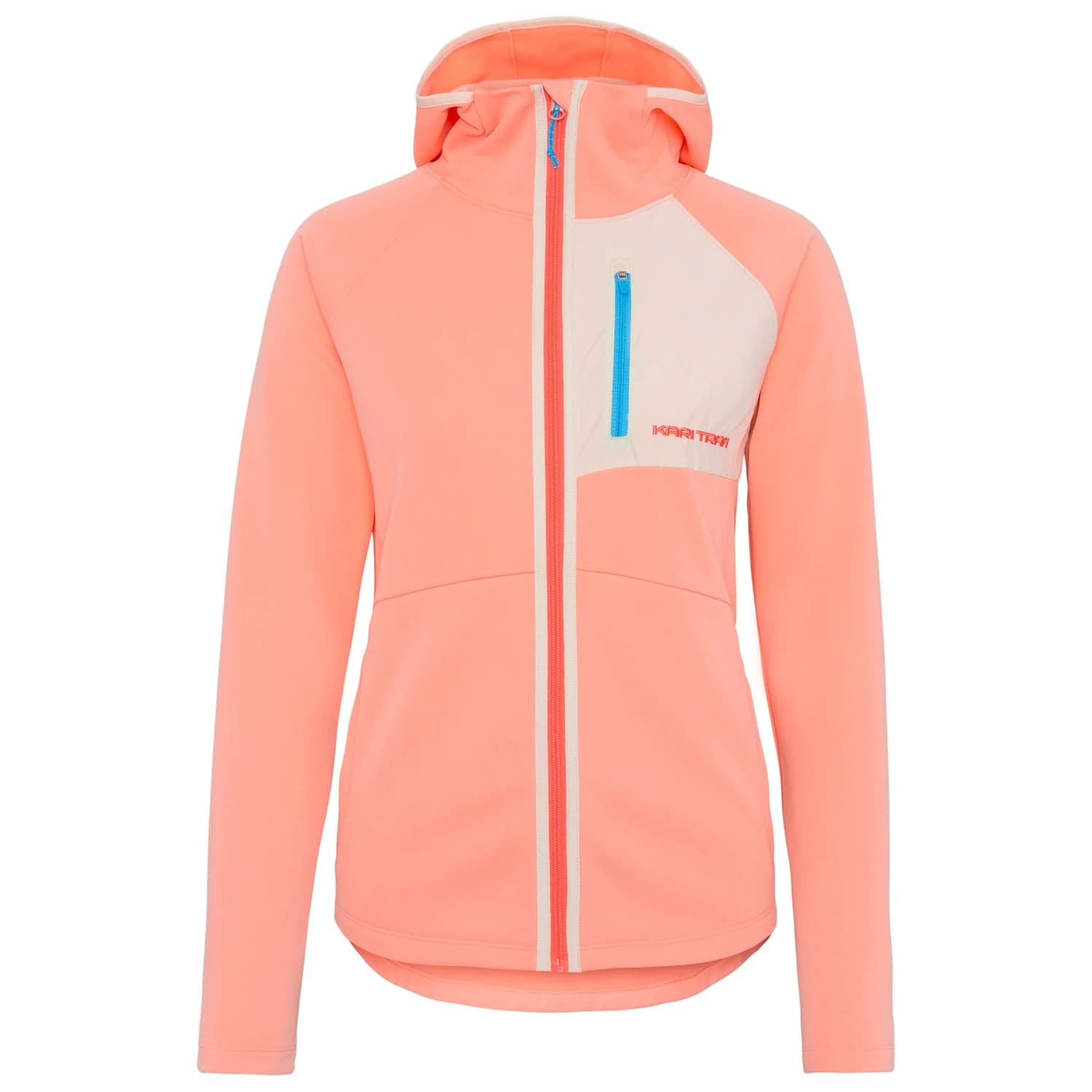 Дамско поларено яке Kari Traa Women's Nia Midlayer Fleece jacket - Peach Bloom