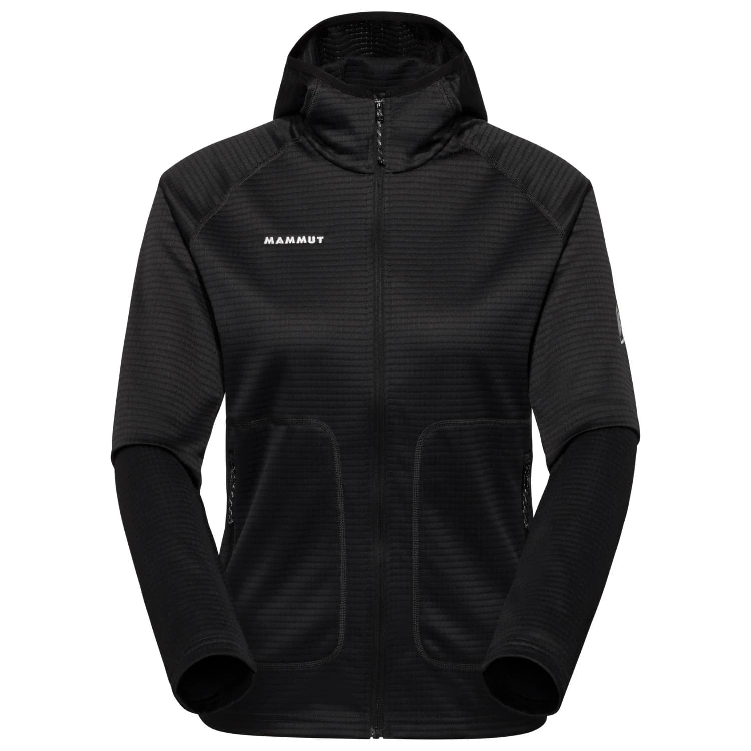 Дамско поларено яке Mammut Women's Crag ML Hooded Jacket Fleece jacket - Black