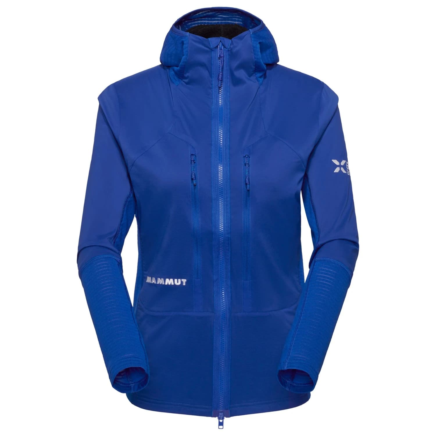 Дамско поларено яке Mammut Women's Eiger Nordwand IN Flex Air Hybrid Ho Jkt Fleece jacket - Eiger Blue