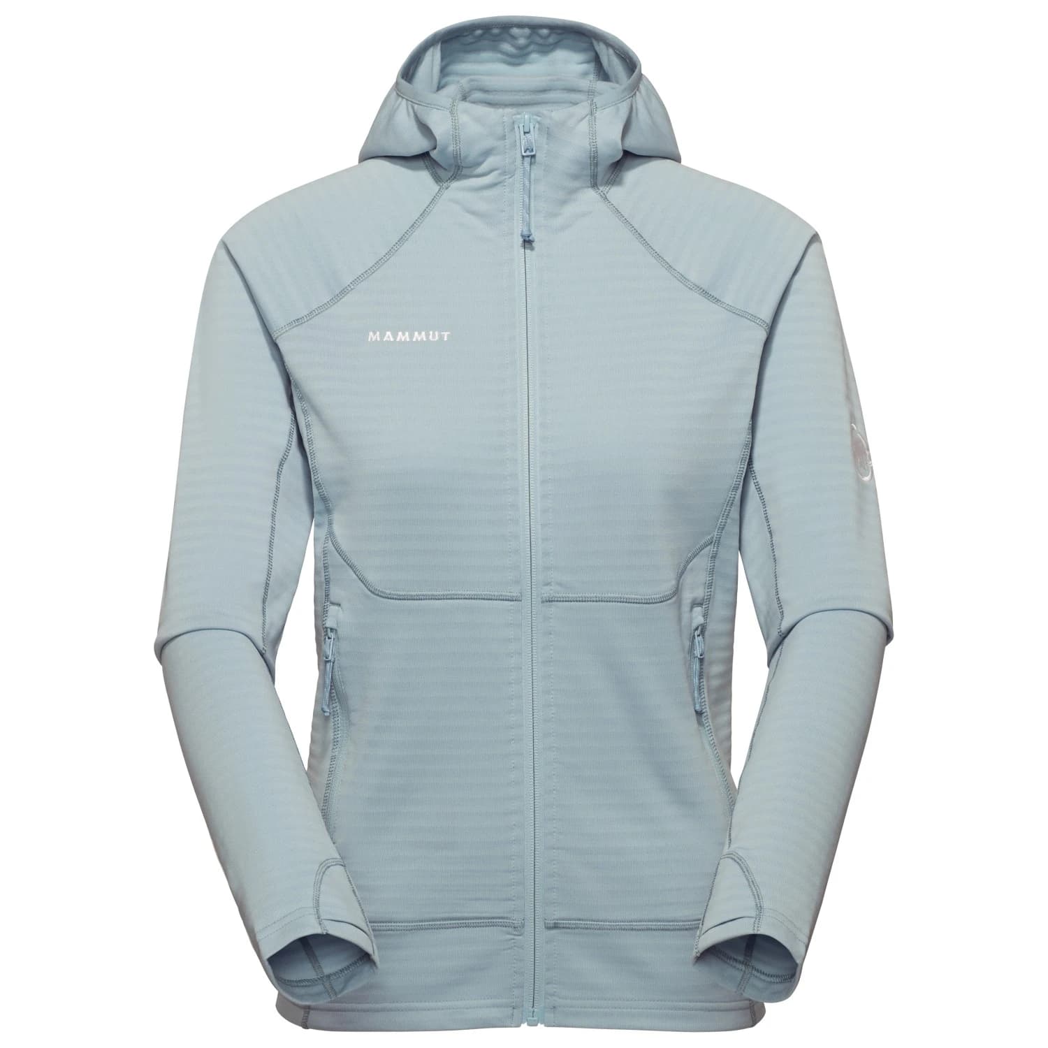 Дамско поларено яке Mammut Women's Taiss ML Hooded Jacket Fleece jacket - Nebla