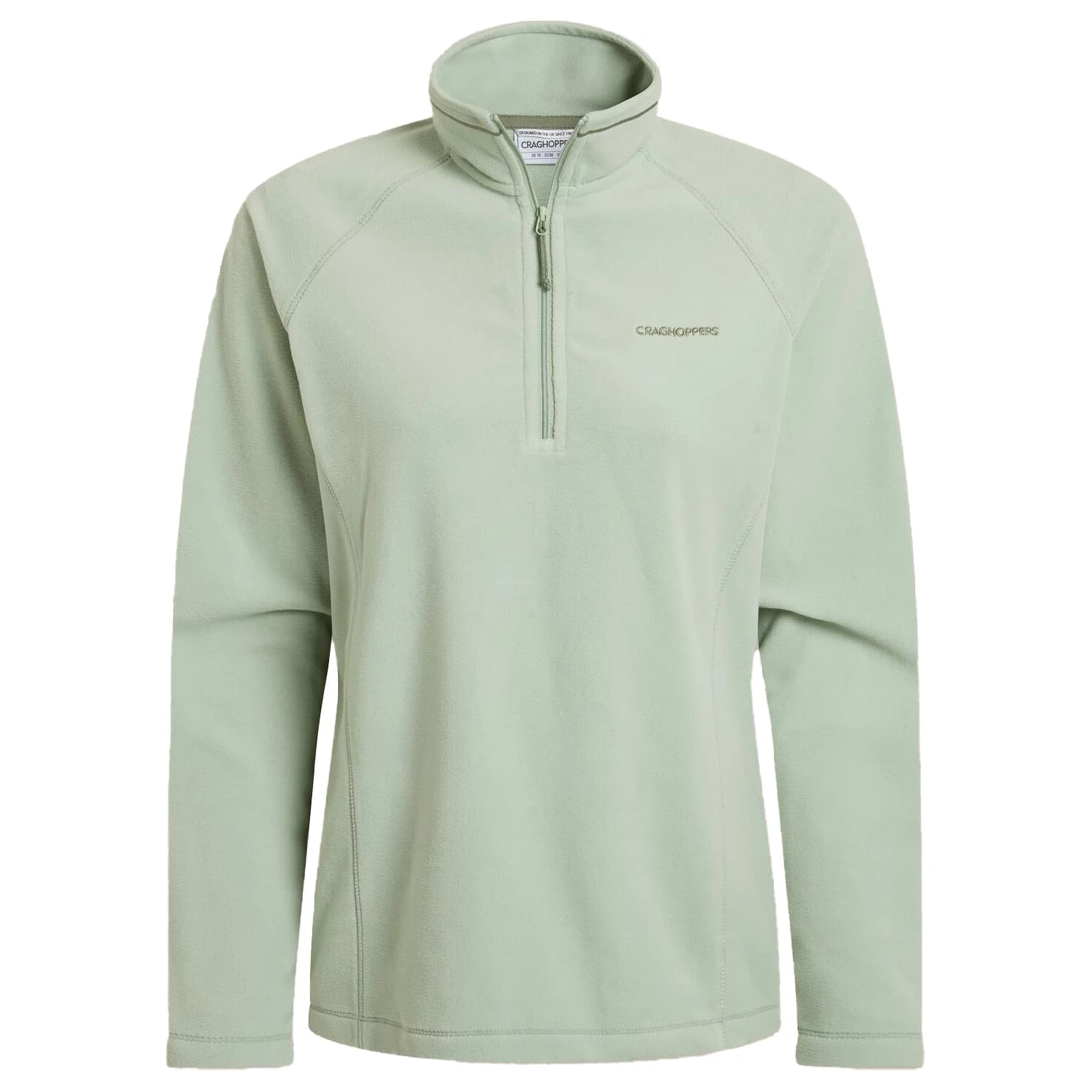 Дамски поларен пуловер Craghoppers Women's Miska VI Half Zip Fleece jumper - Iced Matcha