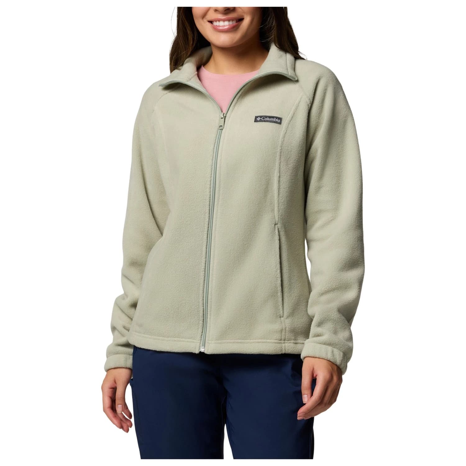 Дамско поларено яке Columbia Women's Benton Springs Full Zip Fleece jacket - Safari