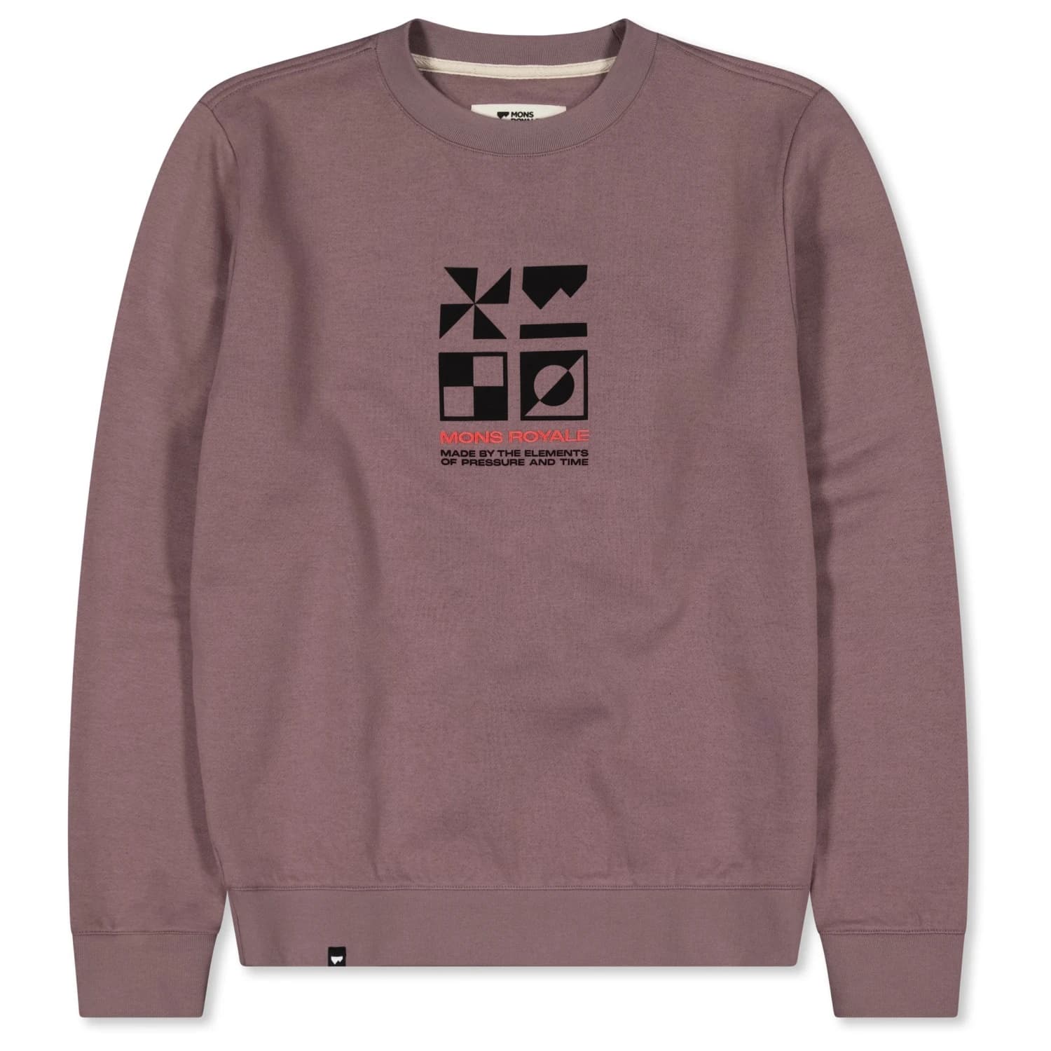 Дамски вълнен пуловер Mons royale Women's Inversion Merino Crew Merino jumper - Antler