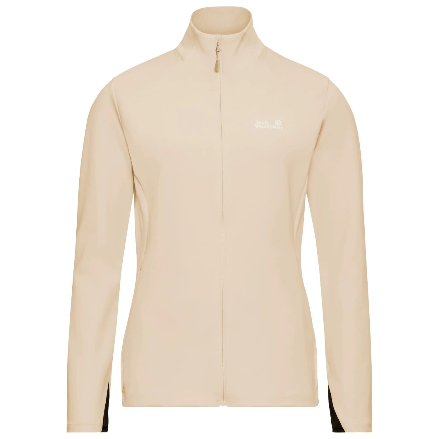 Дамско поларено яке Jack Wolfskin Women's Astrotrail Fullzip Fleece jacket - Oyster