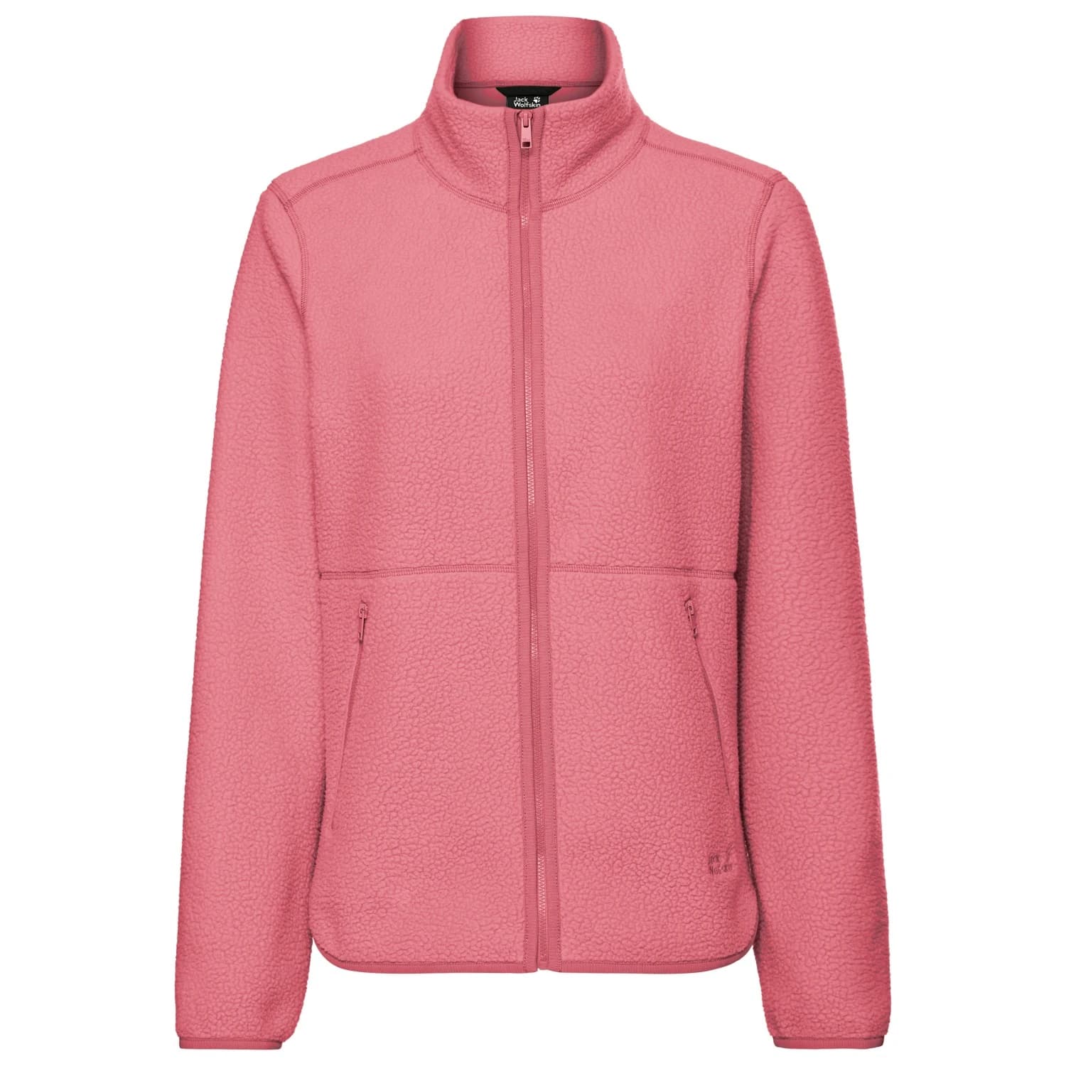 Дамско поларено яке Jack Wolfskin Women's Lite Curl Fullzip Fleece jacket - Evening Rose