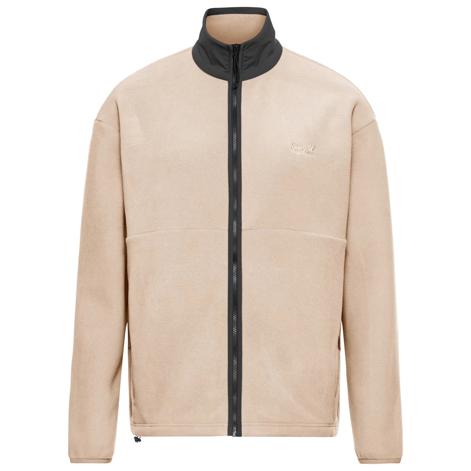 Дамско поларено яке Jack Wolfskin Women's Sumetro Fullzip Fleece jacket - Oyster
