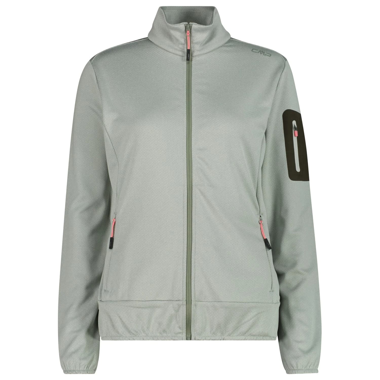 Дамско поларено яке CMP Women's Jacket Jacquard Double Knitted Fleece jacket - Pistacchio