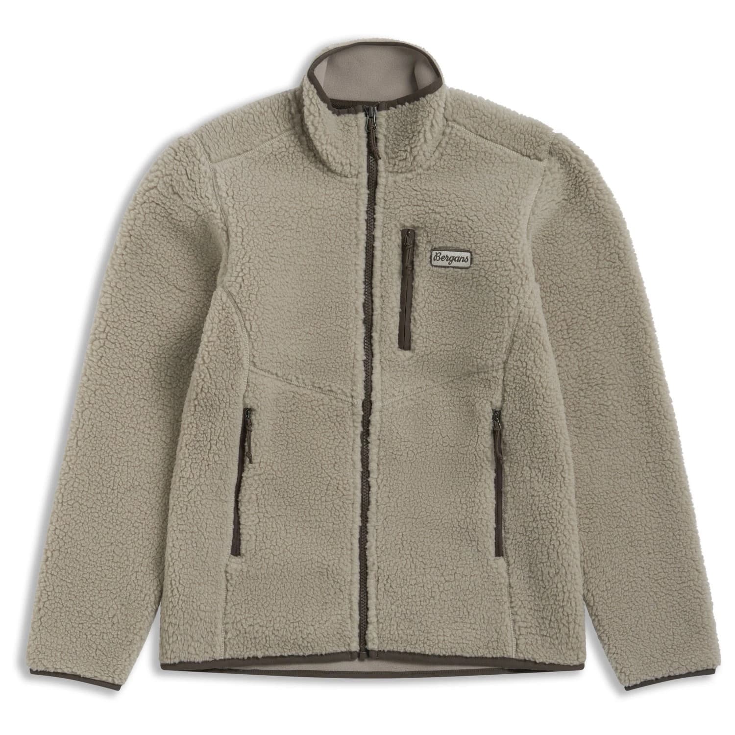 Дамско поларено яке Bergans Women's Lunnan Pile Fleece Jacket - Coastal Sand