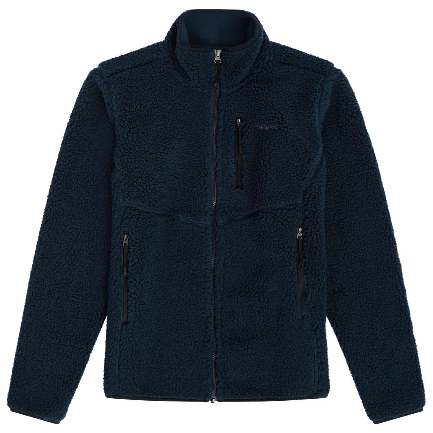 Дамско поларено яке Bergans Women's Lunnan Pile Fleece Jacket - Navy Blue
