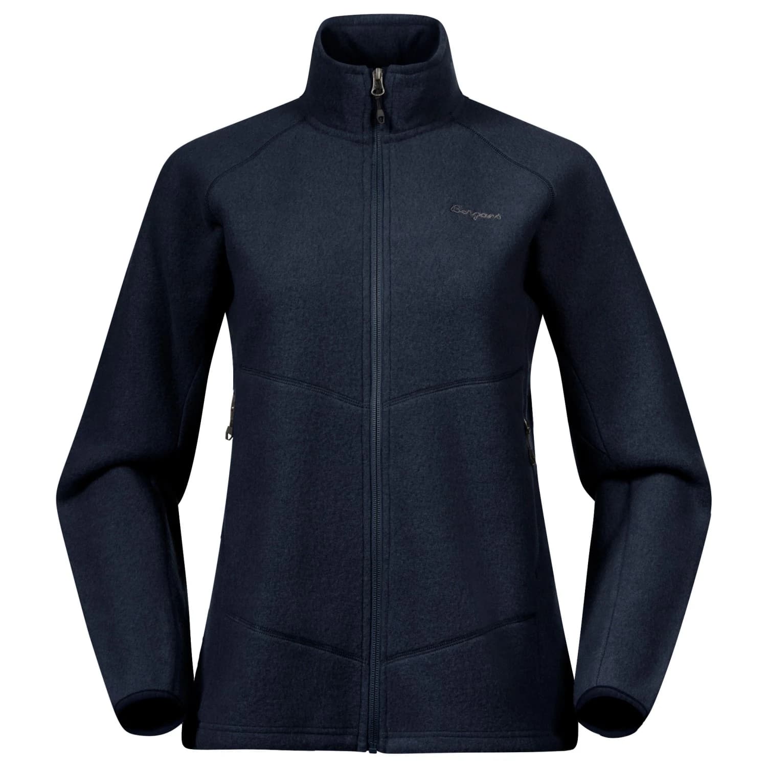 Дамско вълнено яке Bergans Women's Rabot Merino Fleece Midlayer Jacket Merino jacket - Navy Blue