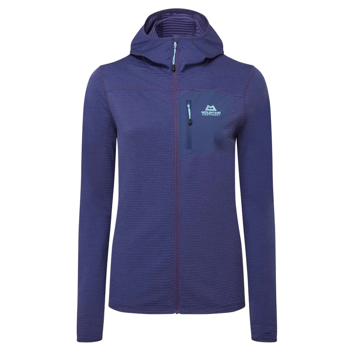 Дамско поларено яке Mountain Equipment Women's Lumiko Hooded Jacket Fleece jacket - Amethyst / Medieval