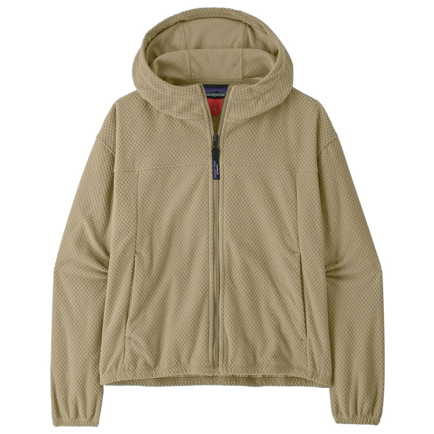 Дамско поларено яке Patagonia Women's Textured Fleece Hoody Fleece jacket - Weathered Stone