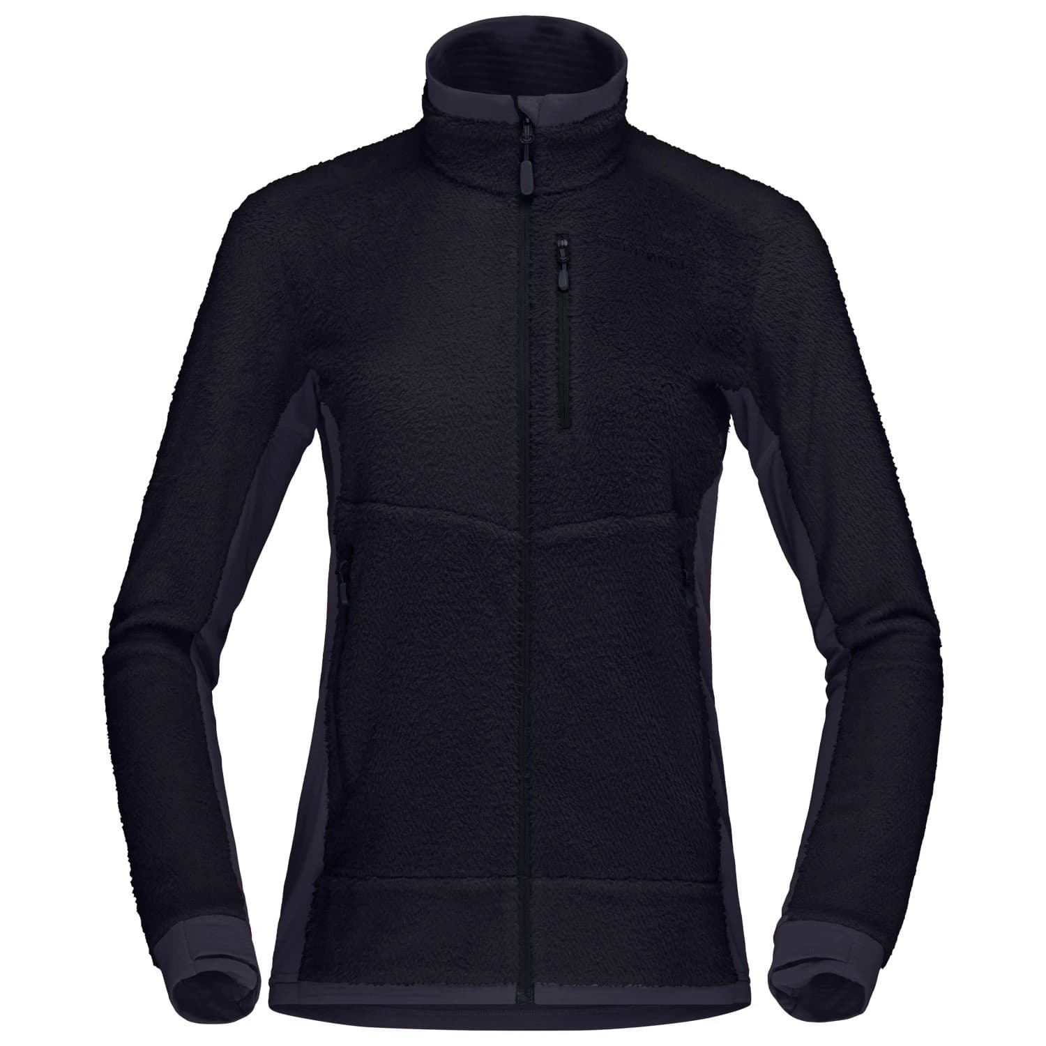 Дамско поларено яке Norrøna Women's Falketind Warm1 Active Jacket Fleece jacket - Caviar Black